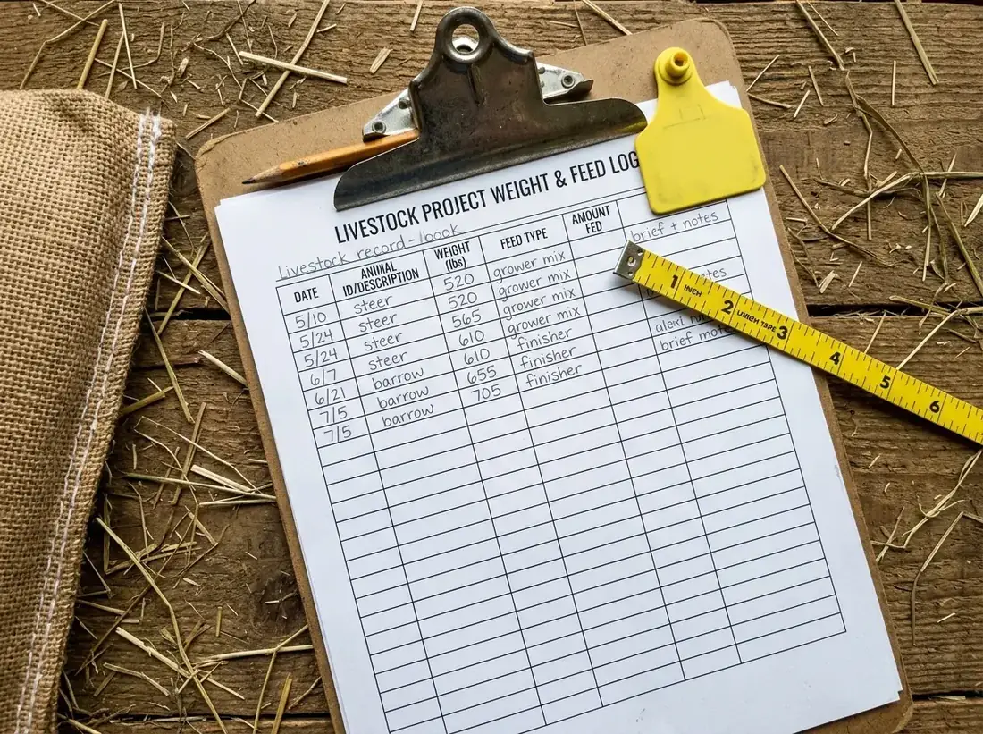 BarnMath record-book worksheet with printable thumbnail